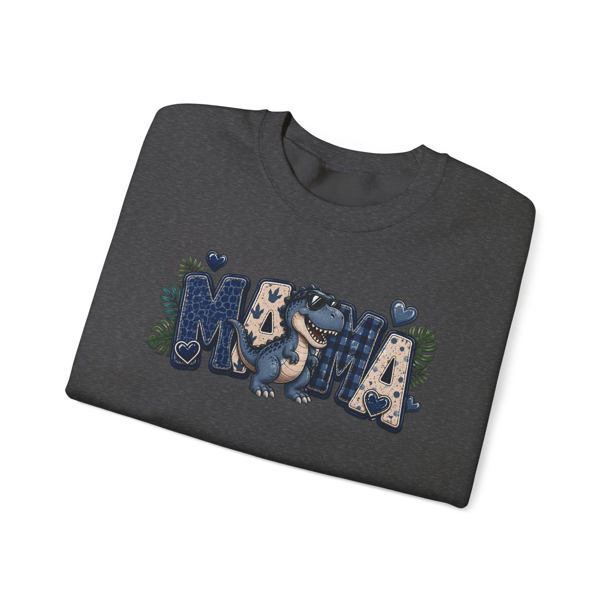MAMA Crewneck Sweatshirt (personalized) Boy DINO HH