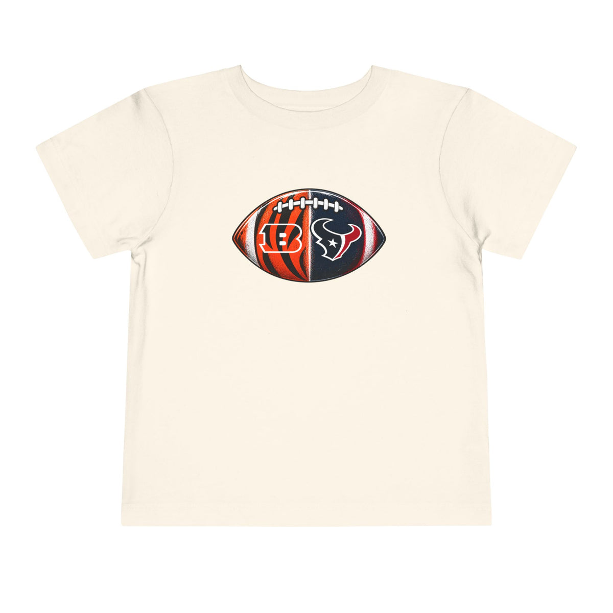 Toddler Split Team Football Tee
