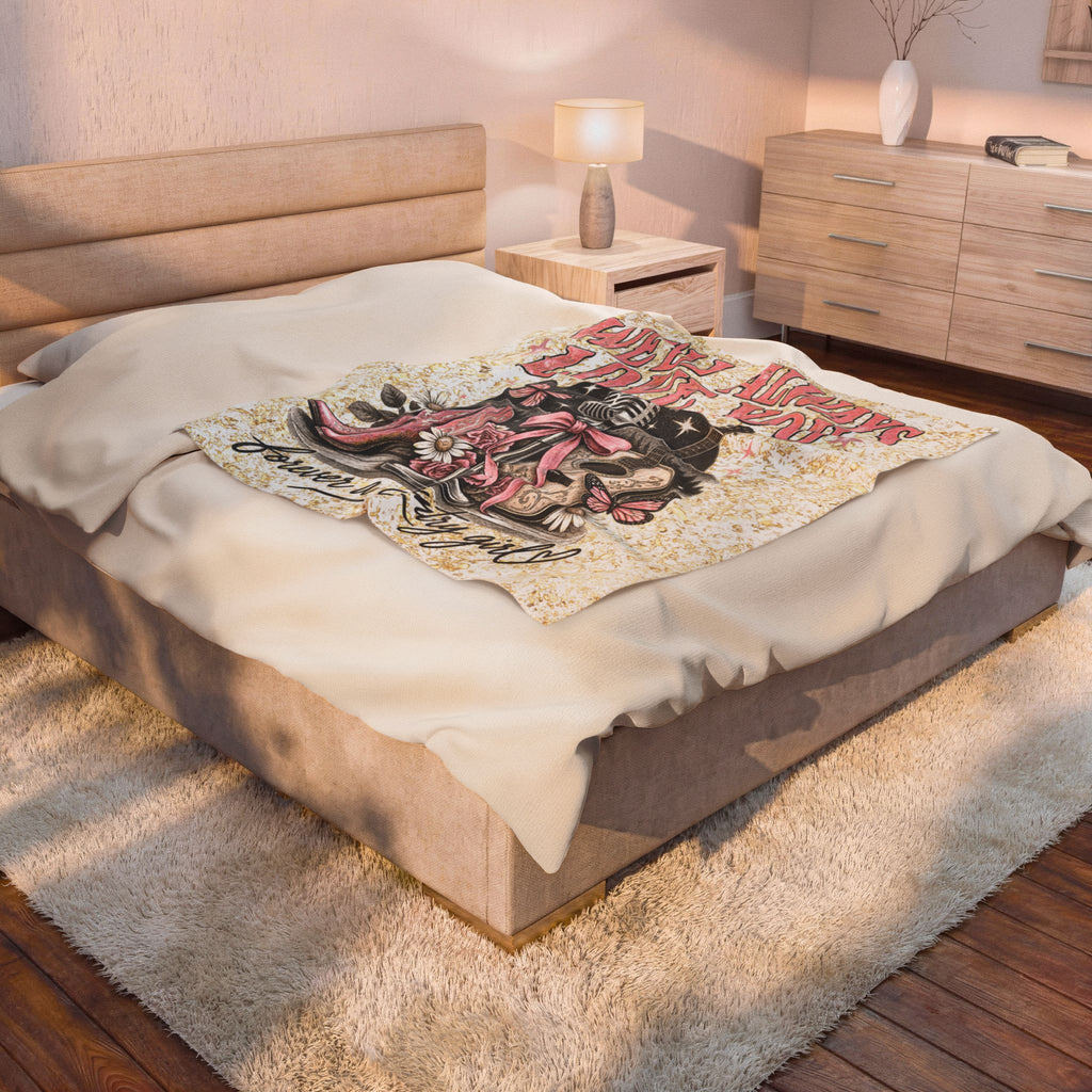 Well Always Love You Fleece Throw