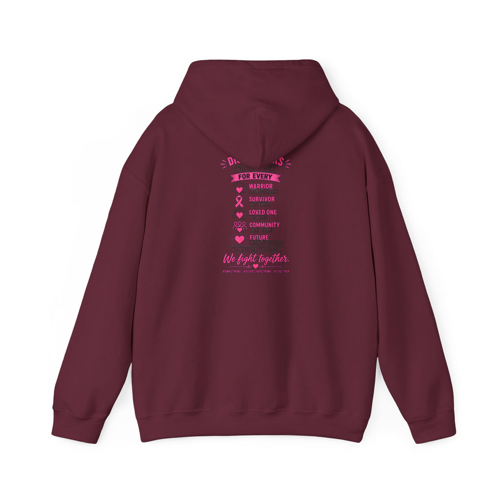 Breast Cancer Support 911 Dispatcher Hoodie