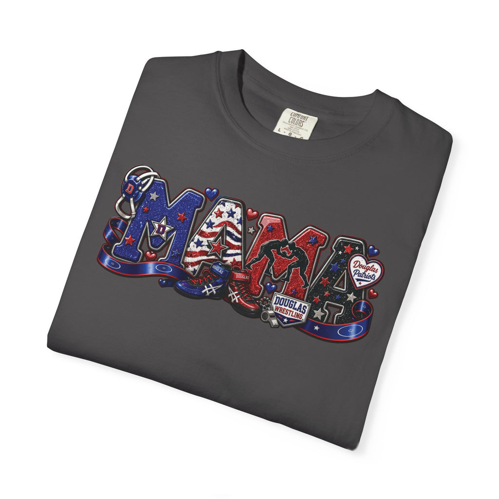 T-Shirt — Patriotic Americana Graphic Tee (USA Flag Collage)