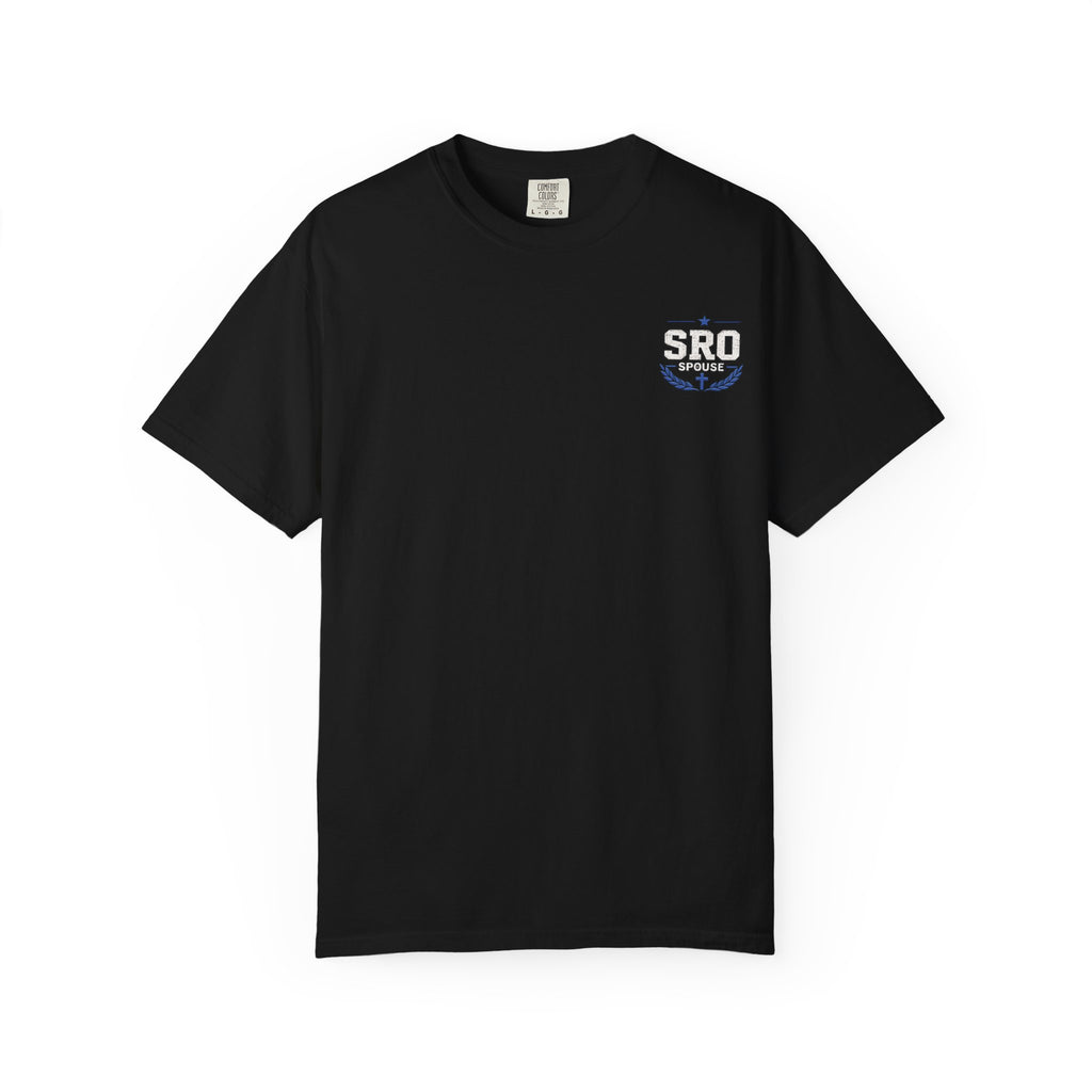 SPOUSE School Resource Officer Tribute T-Shirt — "Mentor etc"
