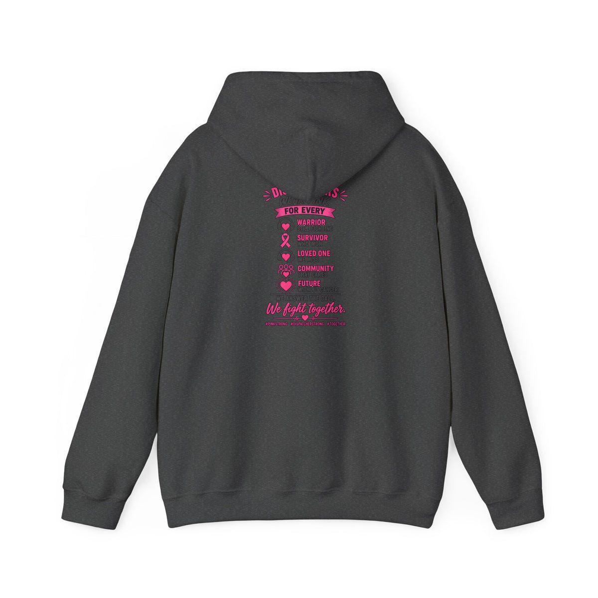 Breast Cancer Support 911 Dispatcher Hoodie