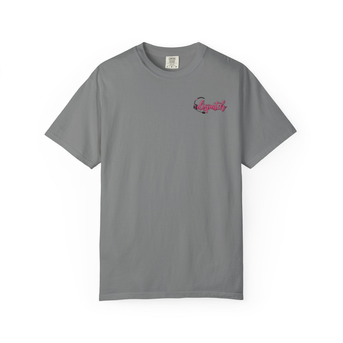 911 Dispatch Pink Ribbon T‑Shirt — Breast Cancer Awareness Dispatcher Tee