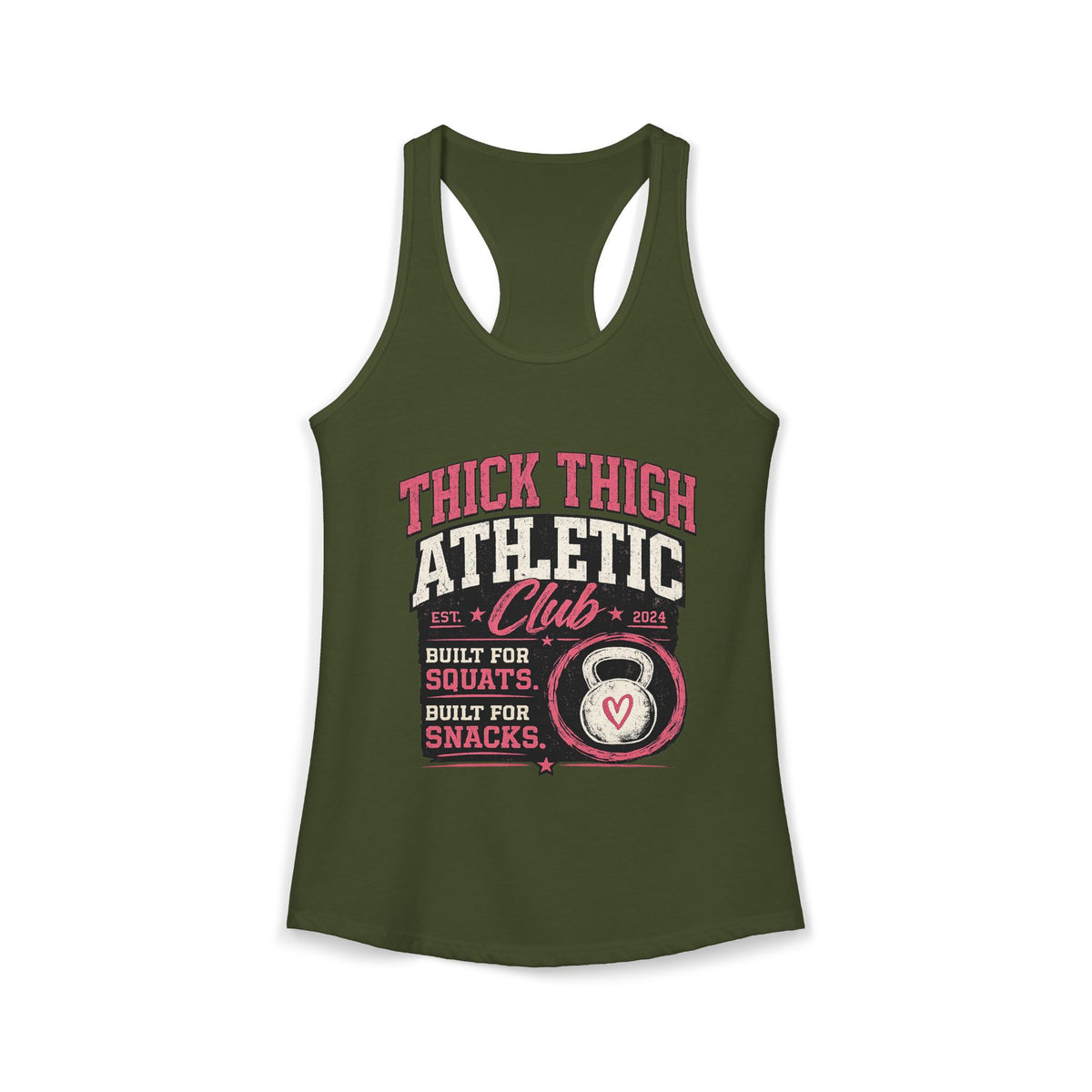 Thick Thighs Athletic Tank Top | The Everyday Edits Collection