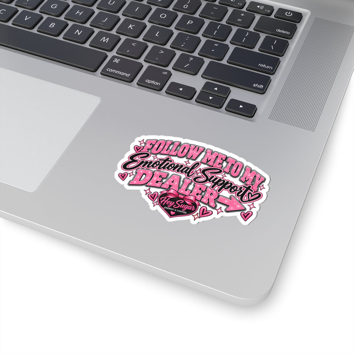Follow Me to My Emotional Support Dealer Sticker