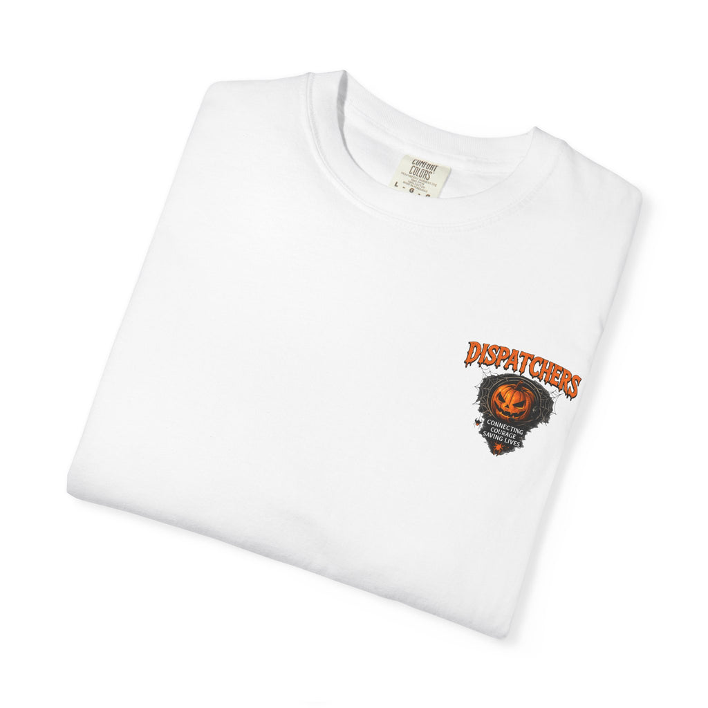 Dispatchers Halloween T-Shirt — "Answering the Call" Emergency Dispatcher Tee