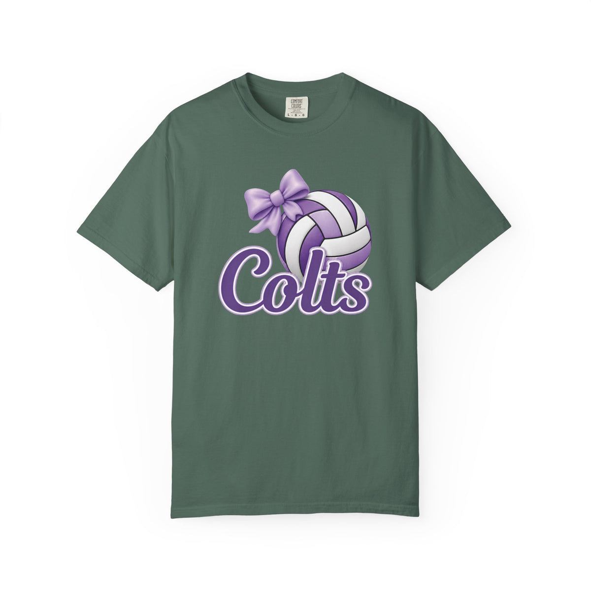 Colts Volleyball Purple Tee