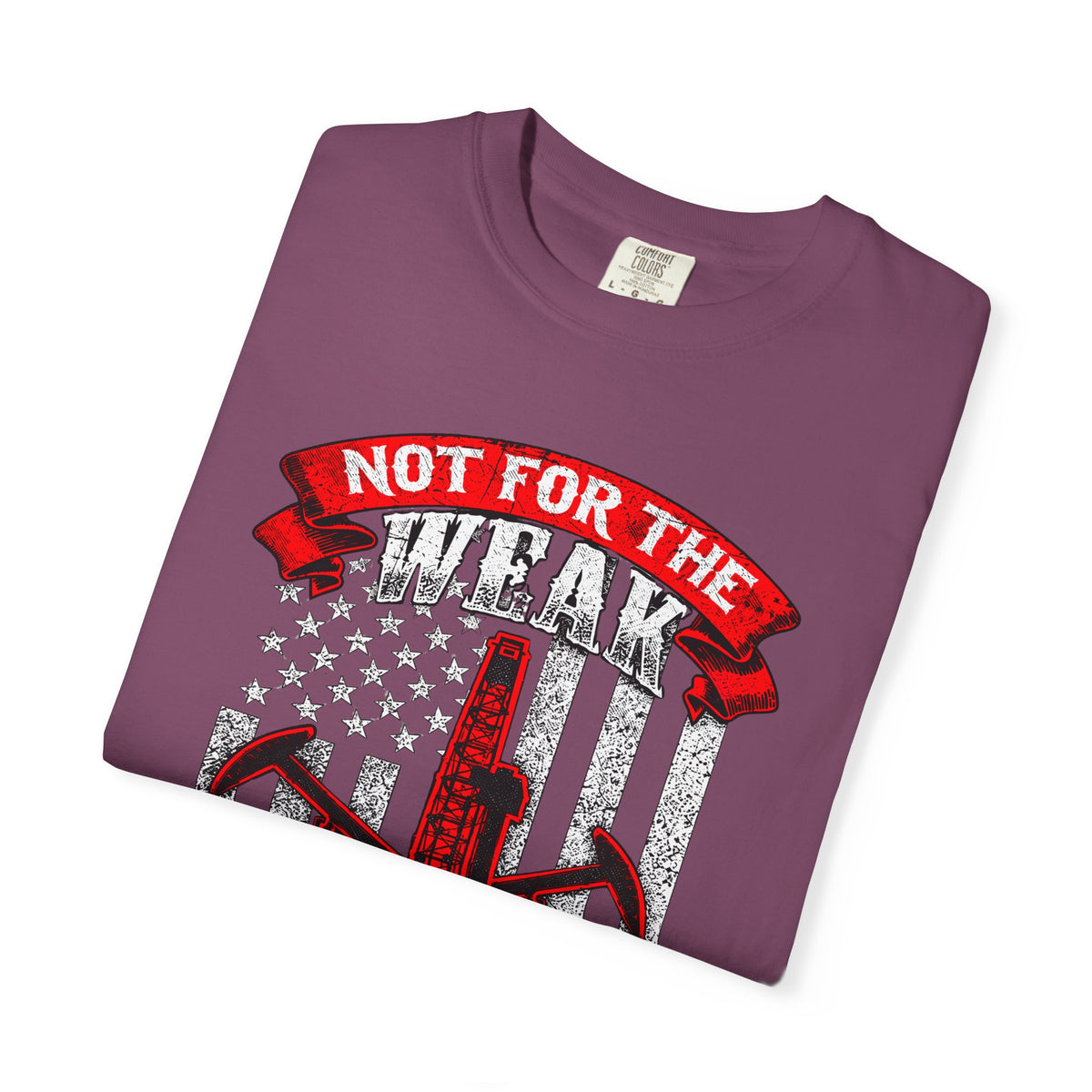 Funny Oilfield TShirt Flag Not 9 to 5