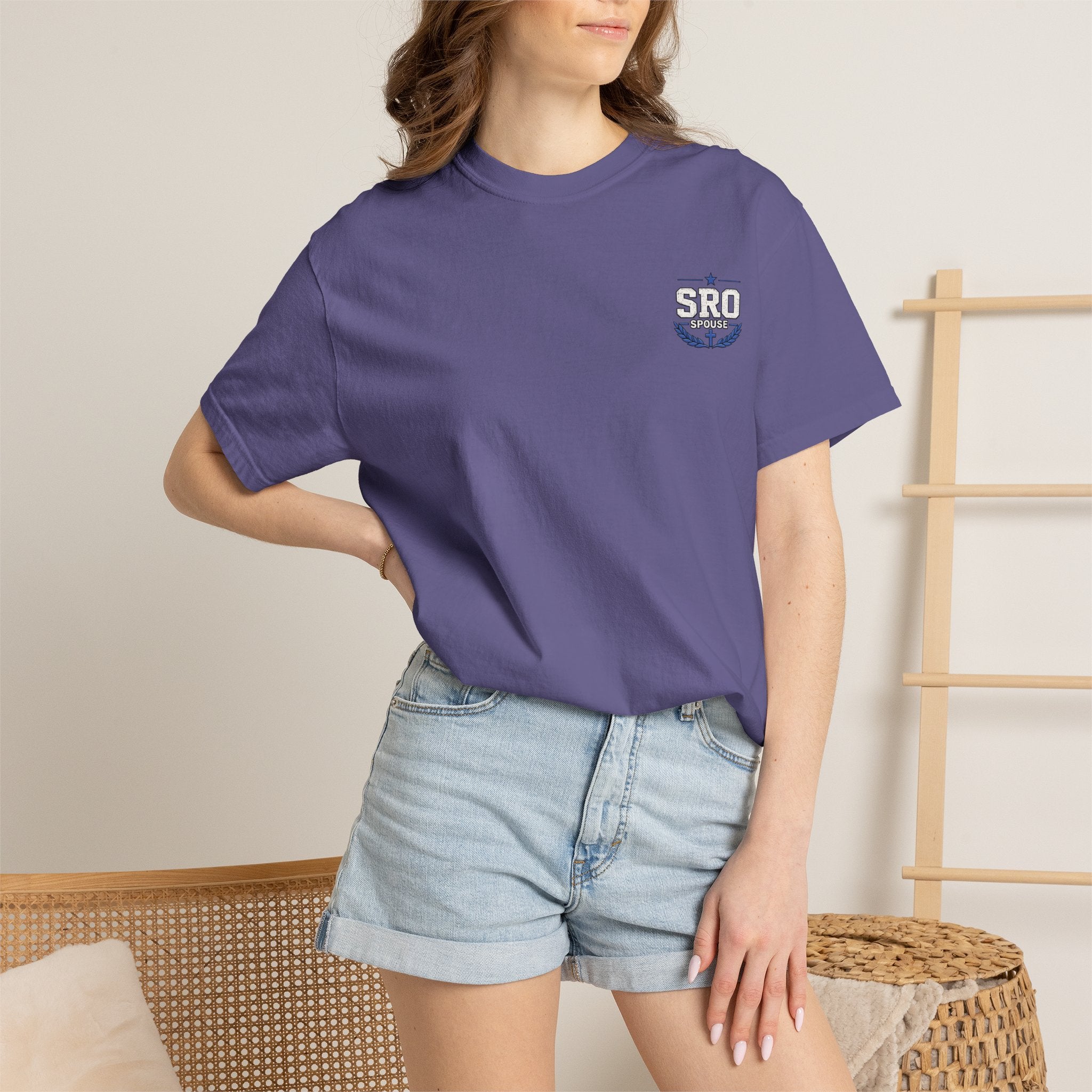 SPOUSE School Resource Officer Tribute T-Shirt — "Mentor etc"