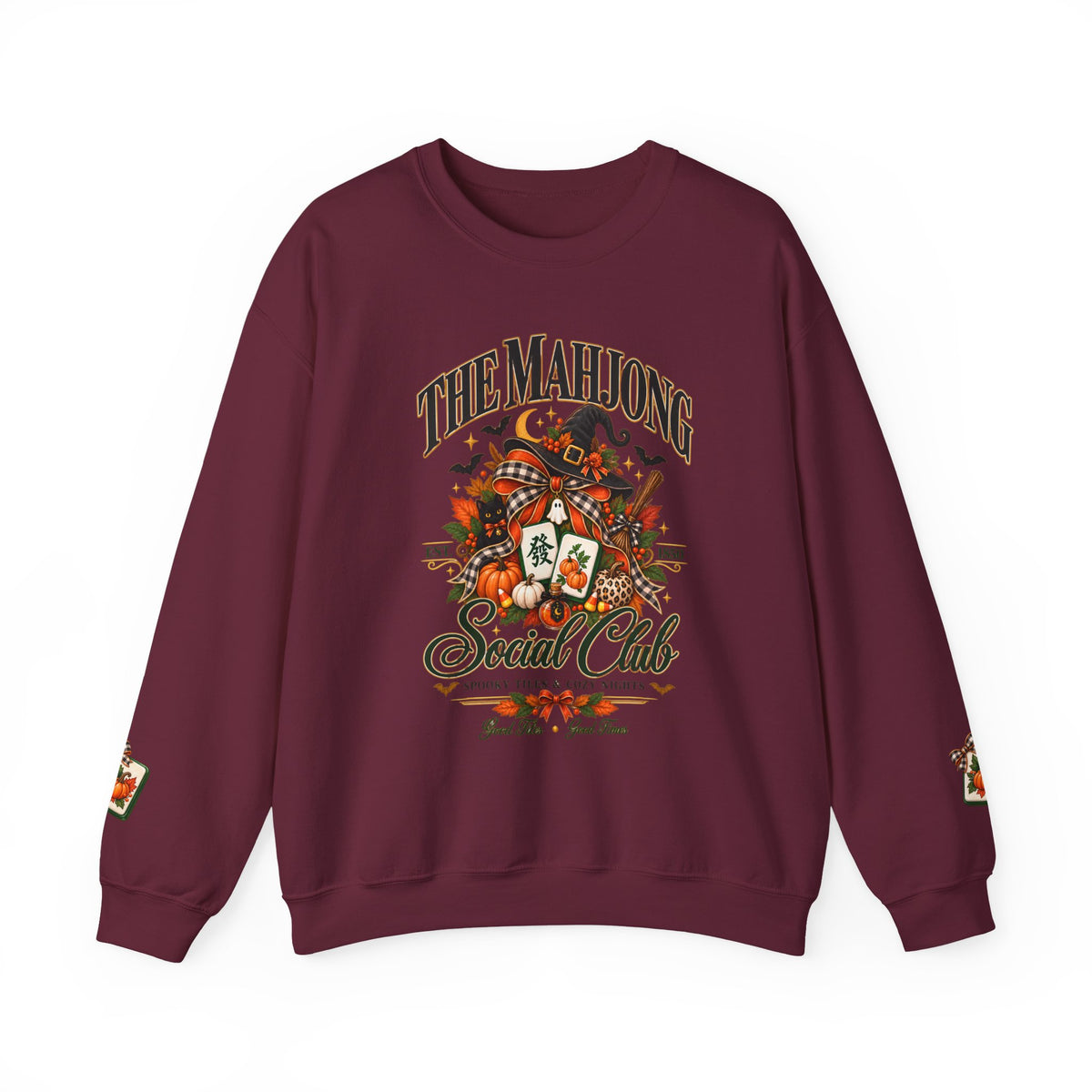 Mahjong Social Club Crewneck - FALL