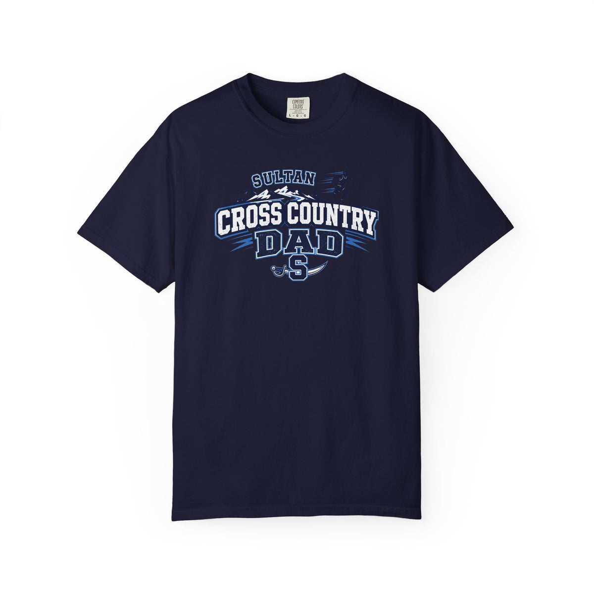 Cross Country Dad TShirt Sultan High School Running Team Tee