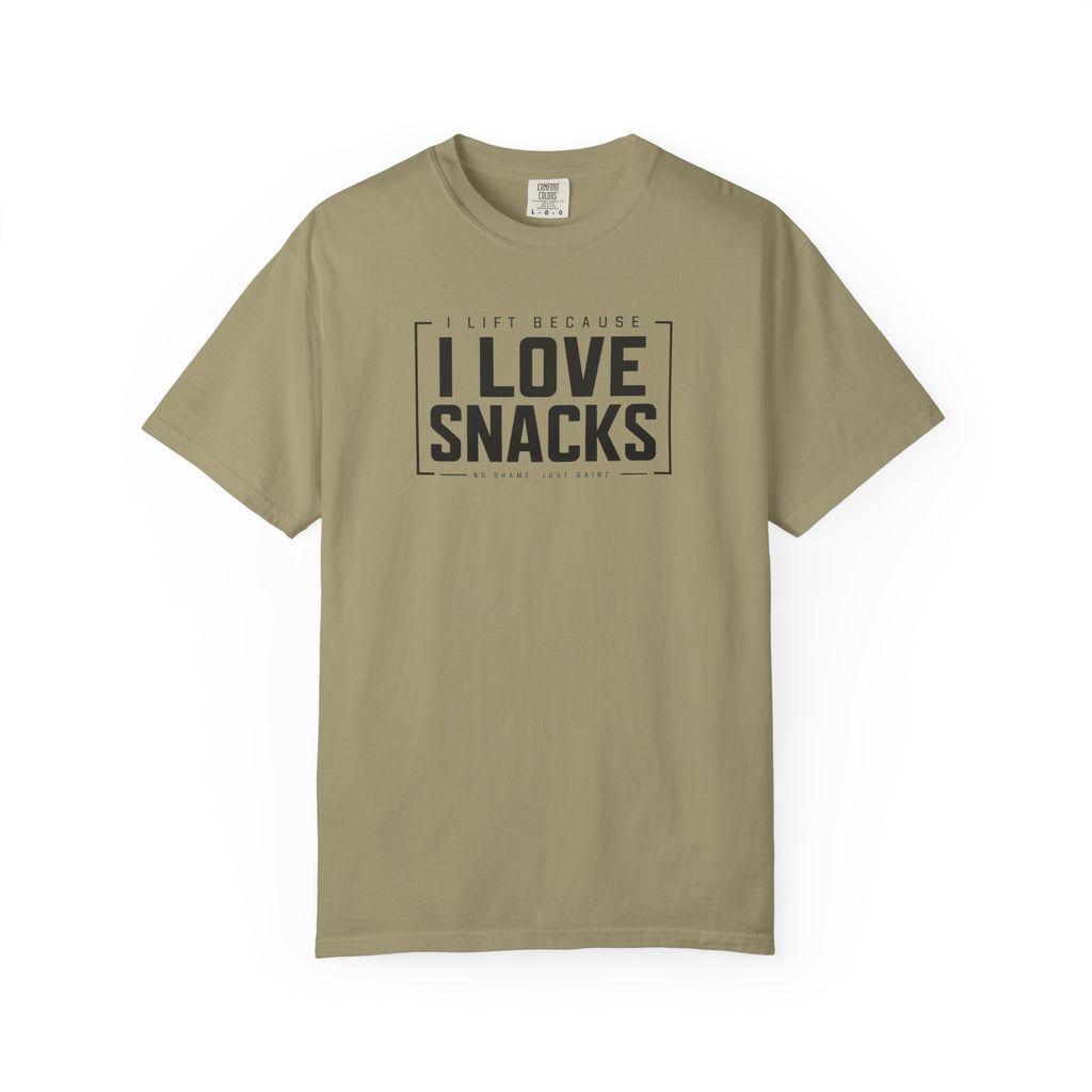 I Lift Because I Love Snacks TShirt