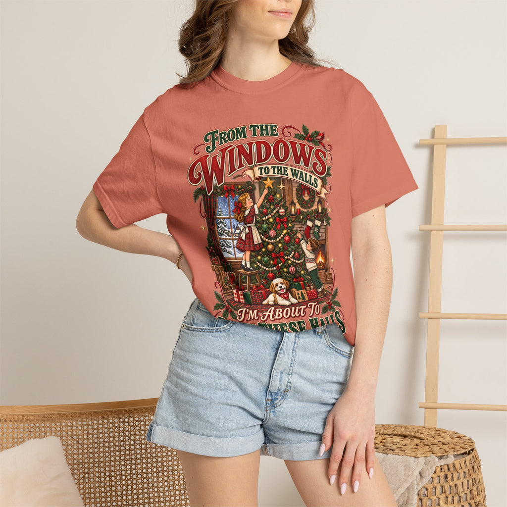 Christmas Deck These Halls Tee