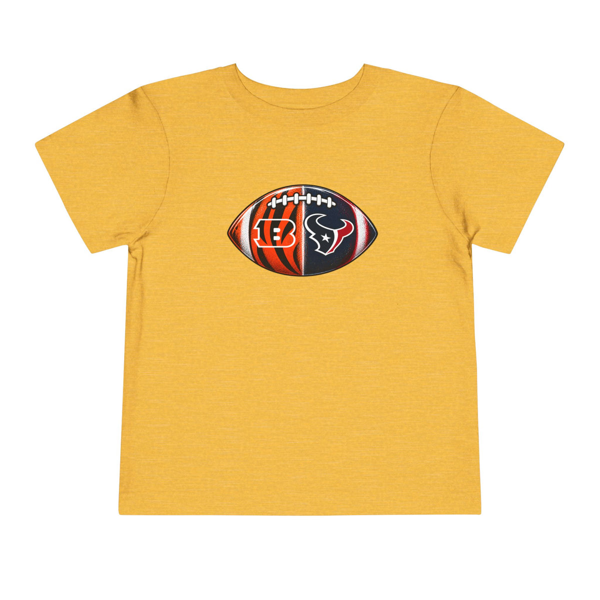 Toddler Split Team Football Tee