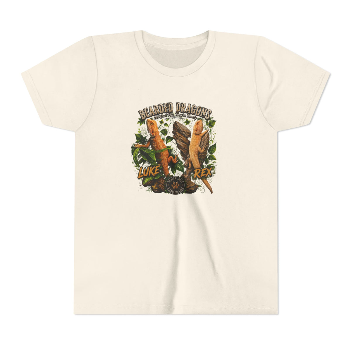 Youth Tee Island Bananas Luke Rex Dino Graphic