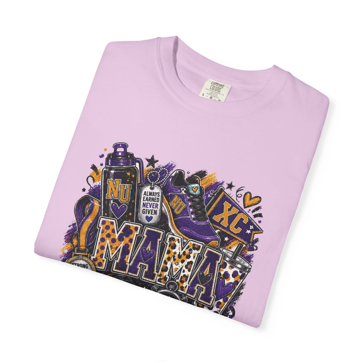 XC Mama Race Day TShirt 2026 Cross Country Mom Support Tee