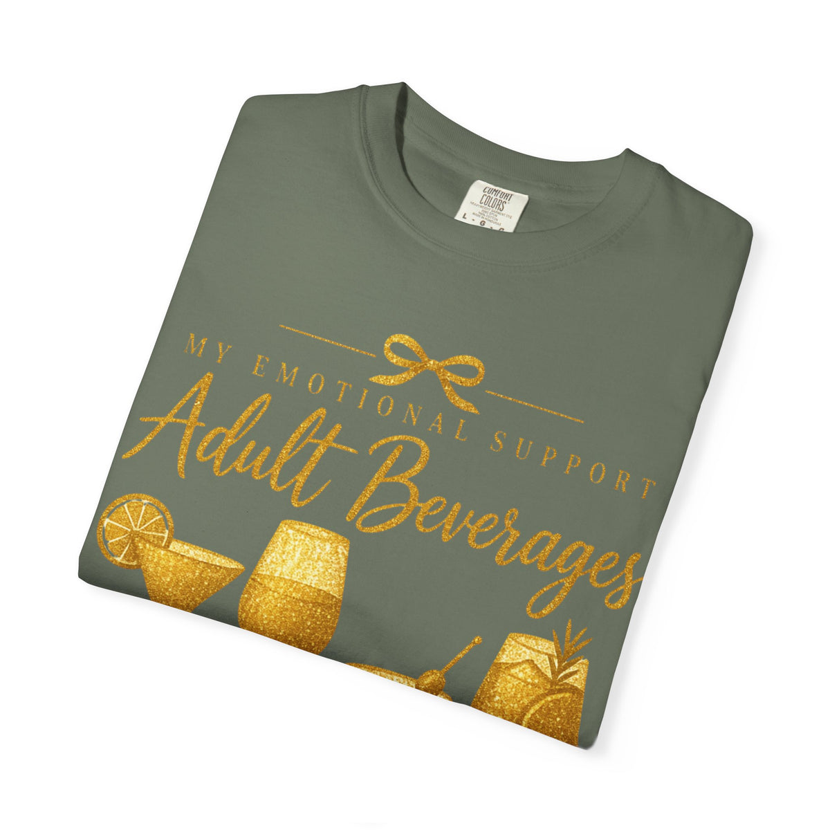 My Emotional Support Drinks Graphic Tee