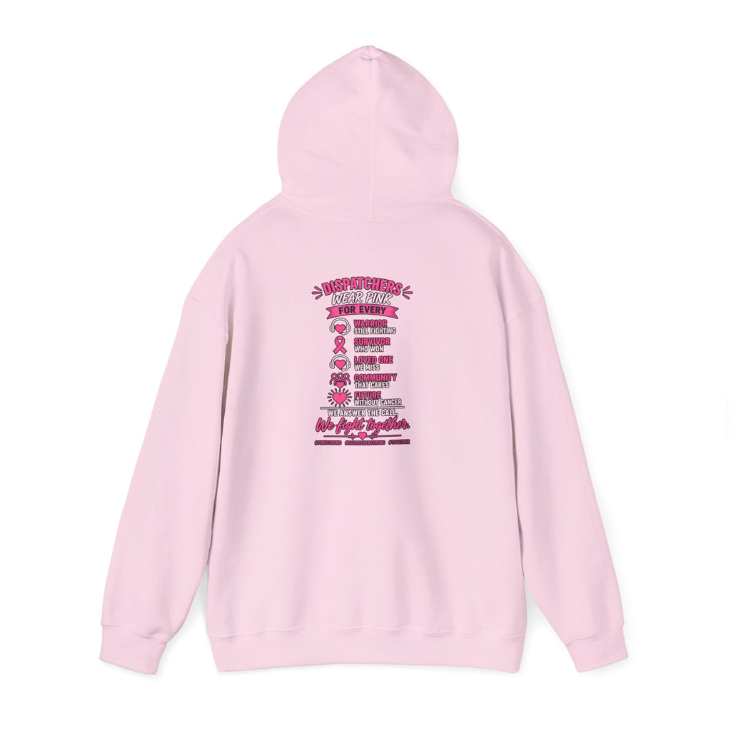 Breast Cancer Support 911 Dispatcher Hoodie