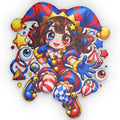 Jester Girl Custom Shaped Pillow — The Amazing Digital Circus
