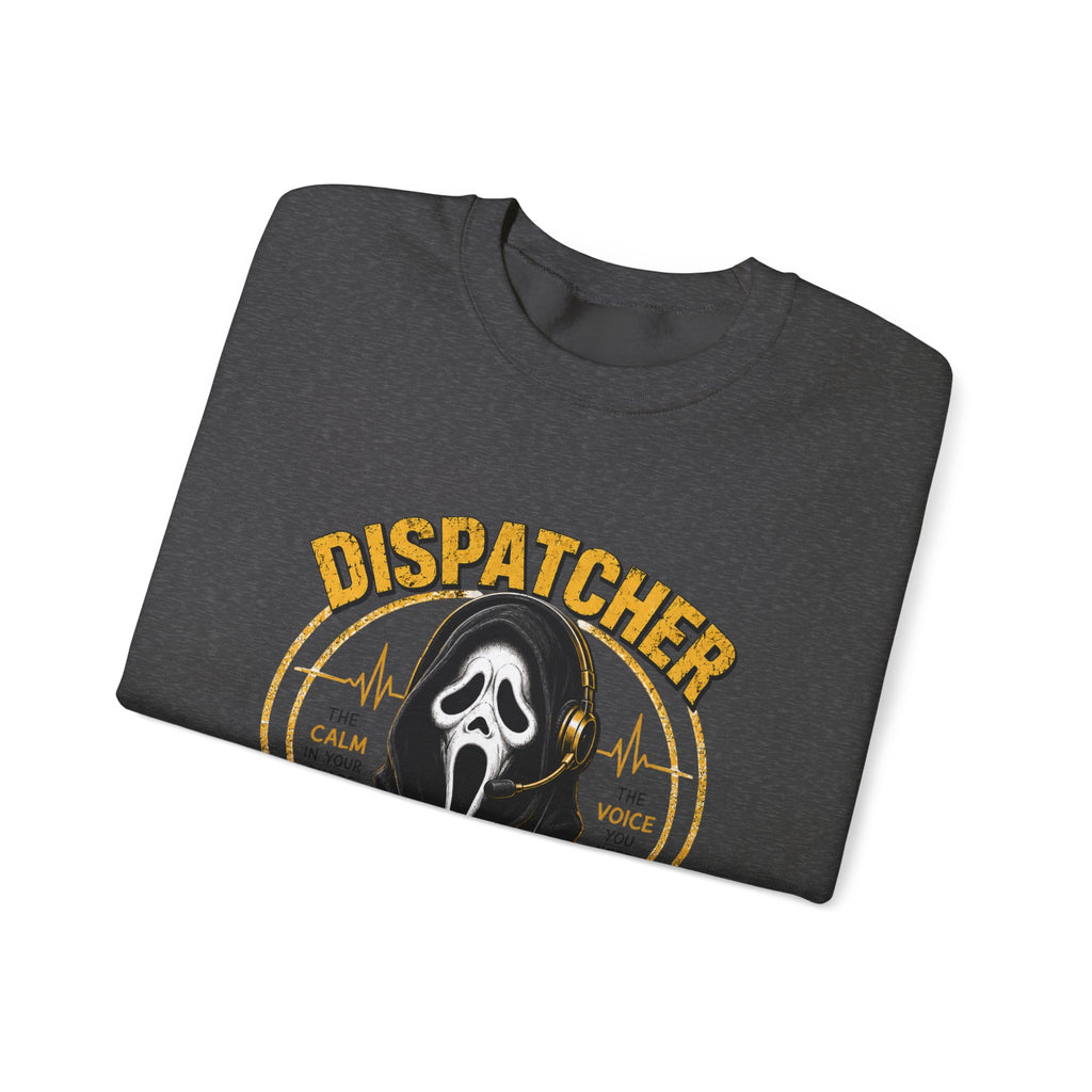 Dispatcher 911 Crewneck Sweatshirt — "We Hear It All, We Handle It All" Support Tee