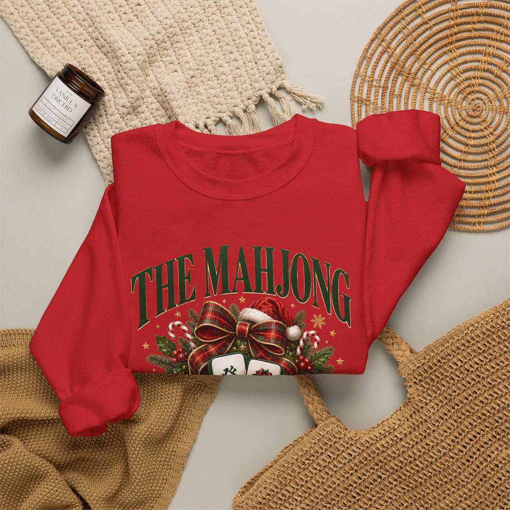 Mahjong Social Club Crewneck - CHRISTMAS