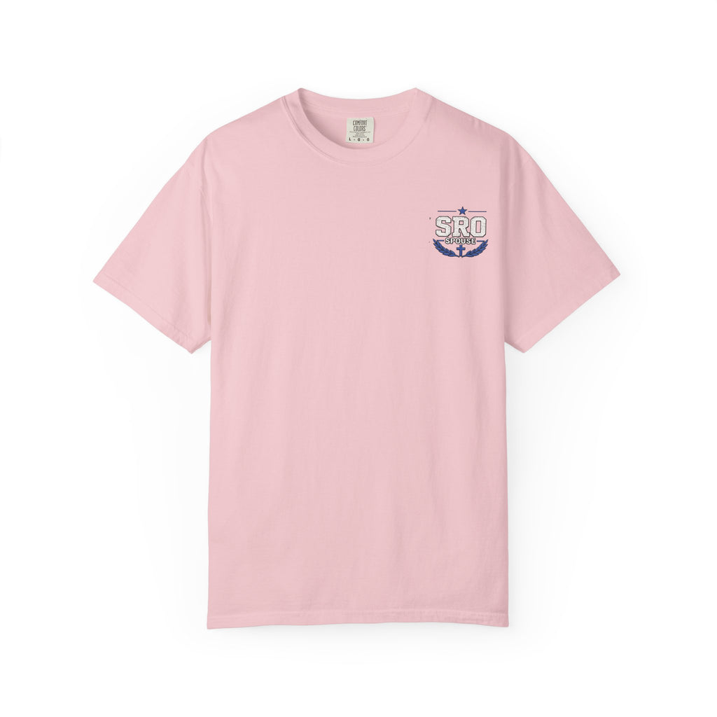 SPOUSE School Resource Officer Tribute T-Shirt — "Then I Heard His Voice Saying: Whom Shall I Send?"