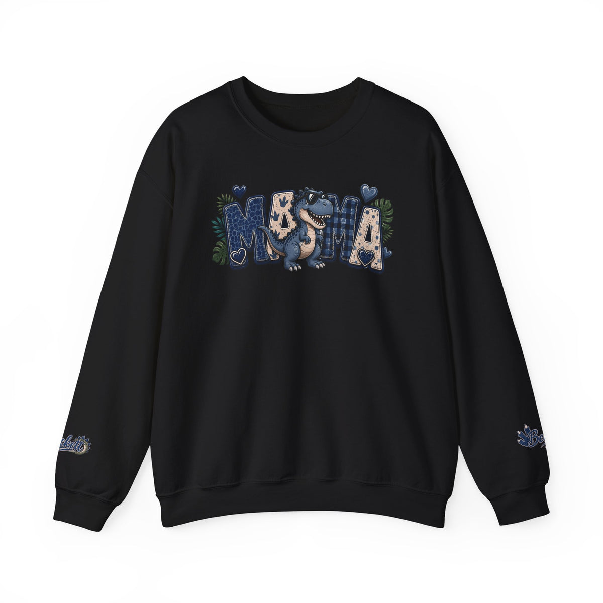 MAMA Crewneck Sweatshirt (personalized) BOY DINO - BECKETT