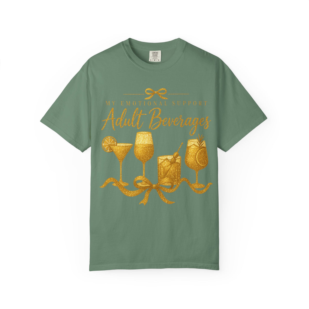 My Emotional Support Drinks Graphic Tee