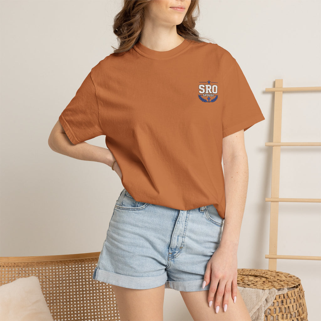 SPOUSE School Resource Officer Tribute T-Shirt — "Mentor etc"