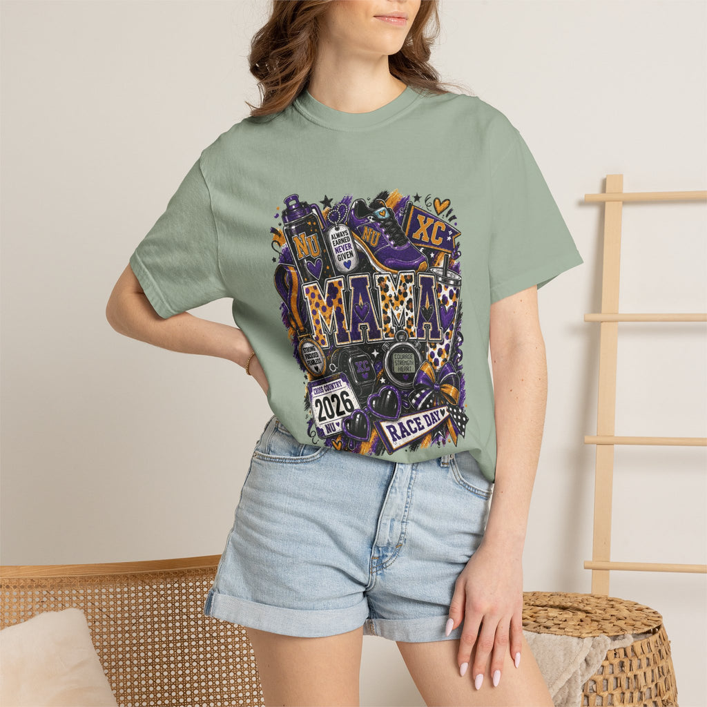 XC Mama Race Day TShirt 2026 Cross Country Mom Support Tee