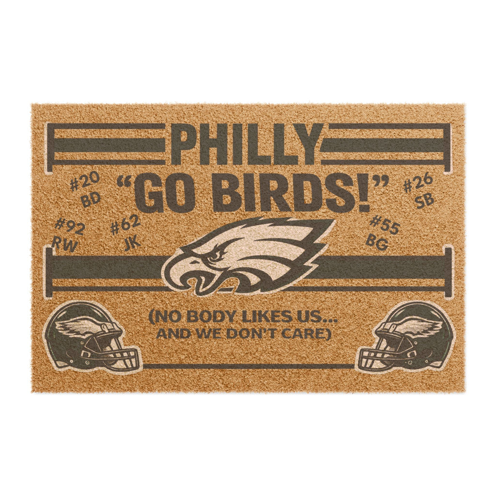 Philadelphia Eagles “Go Birds!” Doormat — NFL Team Welcome Mat