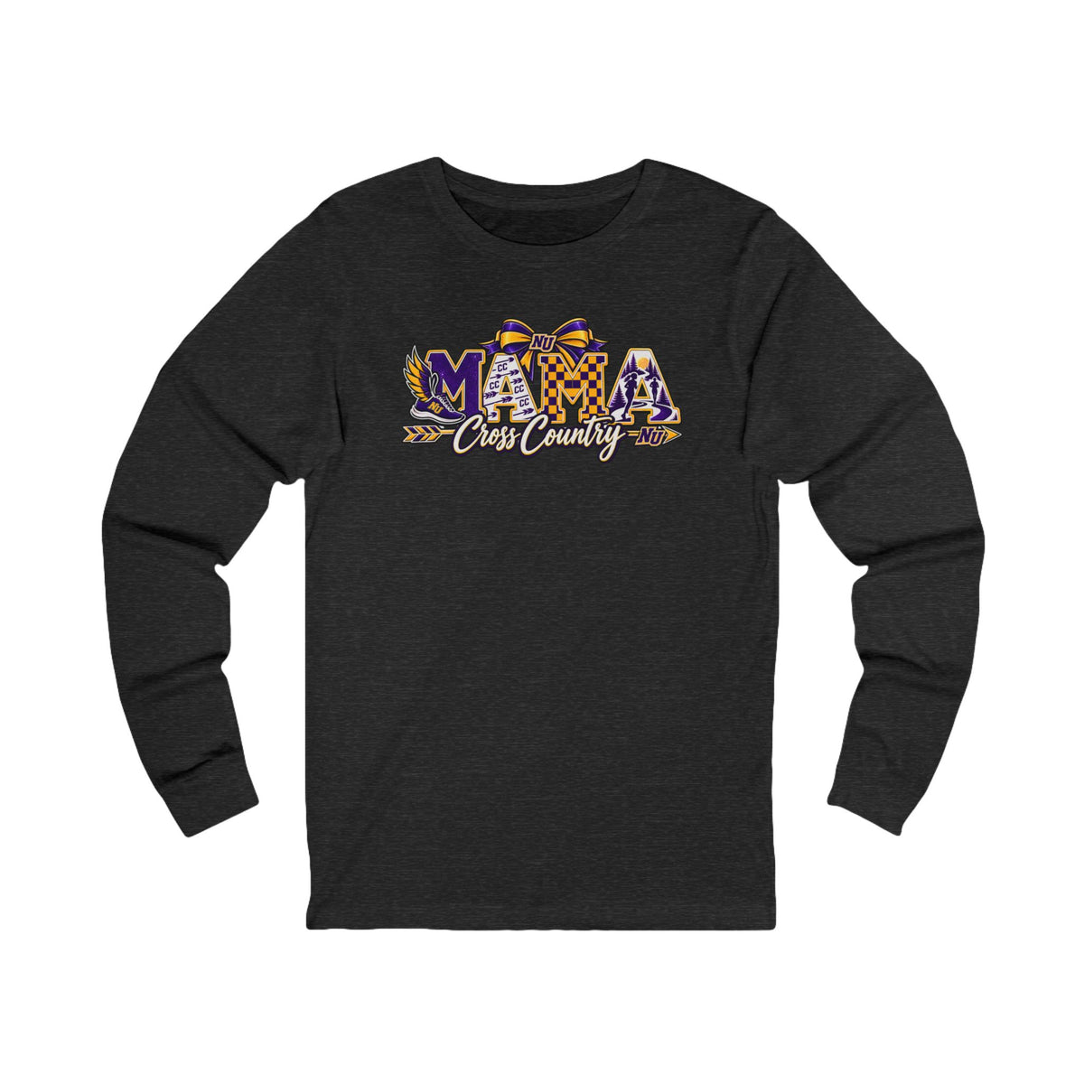 Mama Crew Long Sleeve Tee Mama Graphic