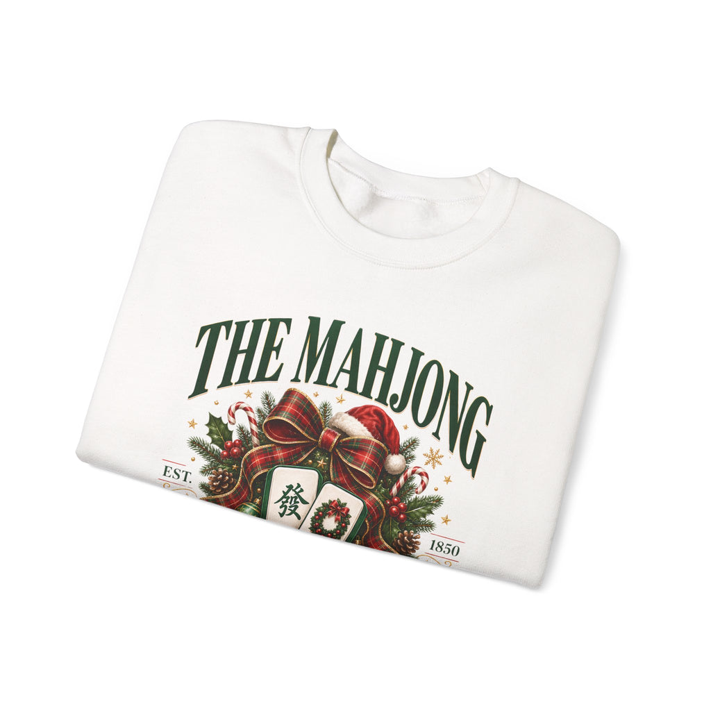 Mahjong Social Club Crewneck - CHRISTMAS