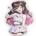 Anime Idol Custom Shaped Pillow — Kawaii Girl Design