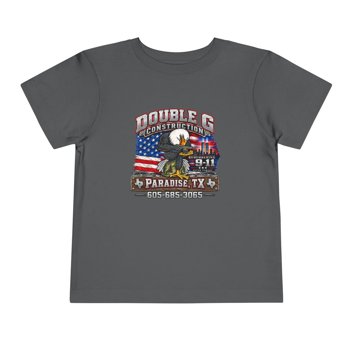 Double G Construction 9 11 Tribute Toddler Tee