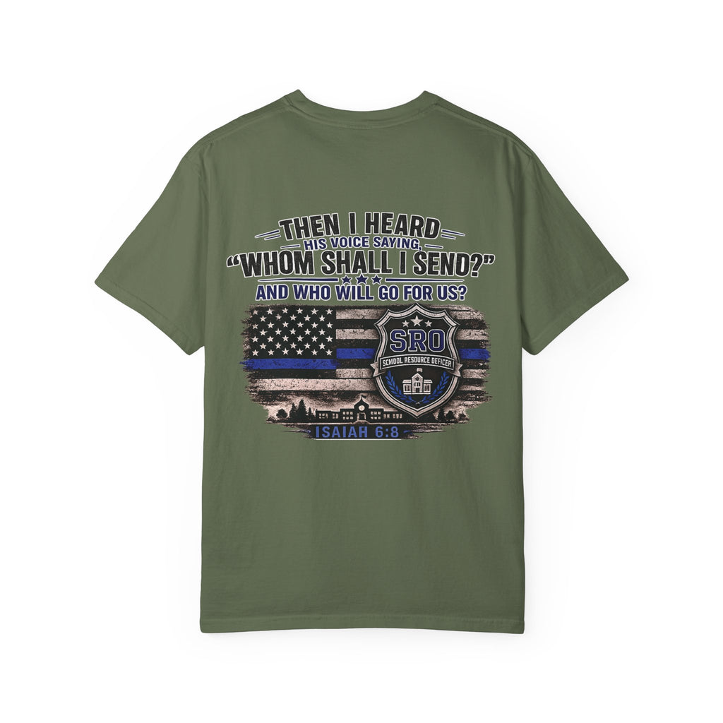 School Resource Officer Tribute T-Shirt — "SRO"