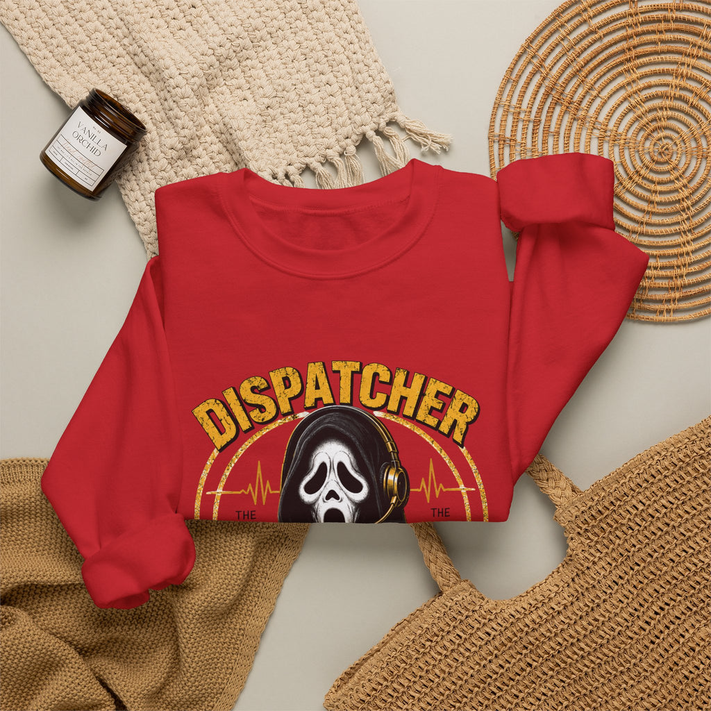 Dispatcher 911 Crewneck Sweatshirt — "We Hear It All, We Handle It All" Support Tee