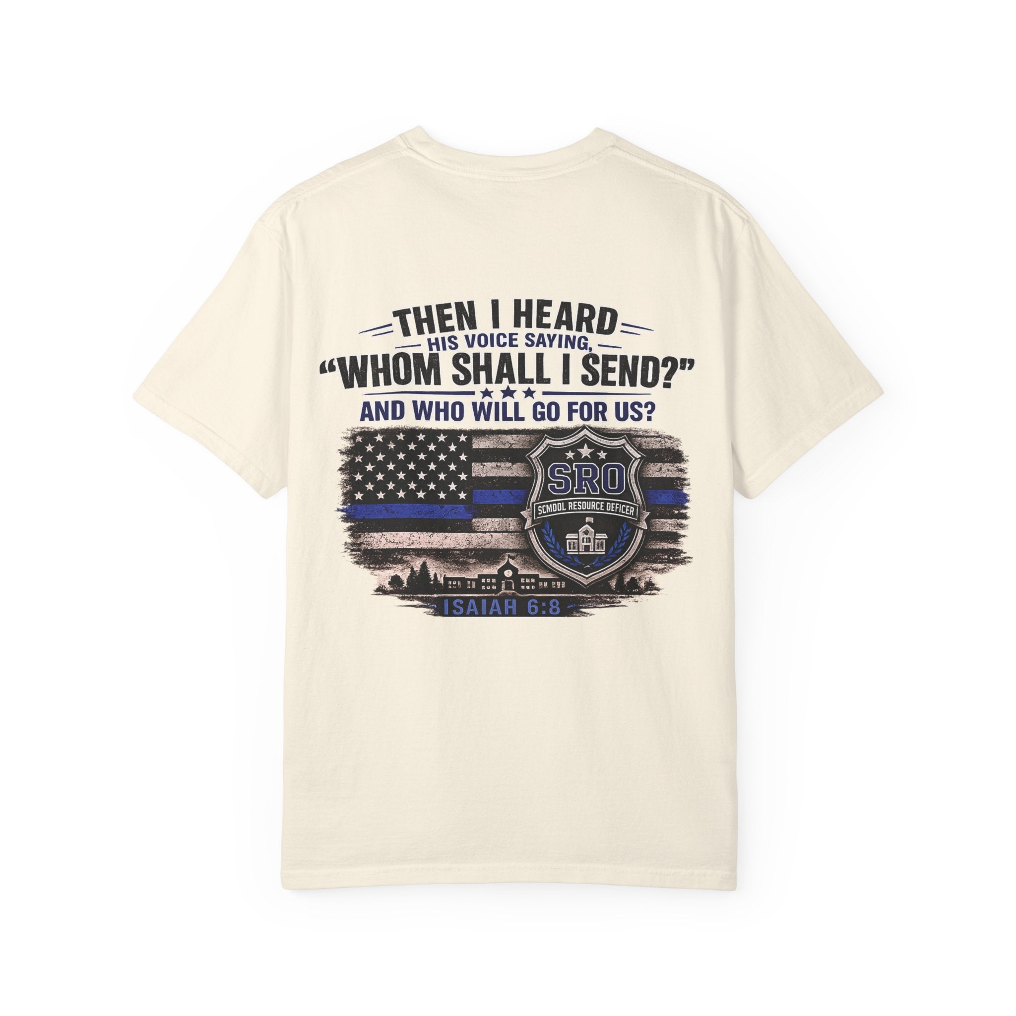 School Resource Officer Tribute T-Shirt — "SRO"