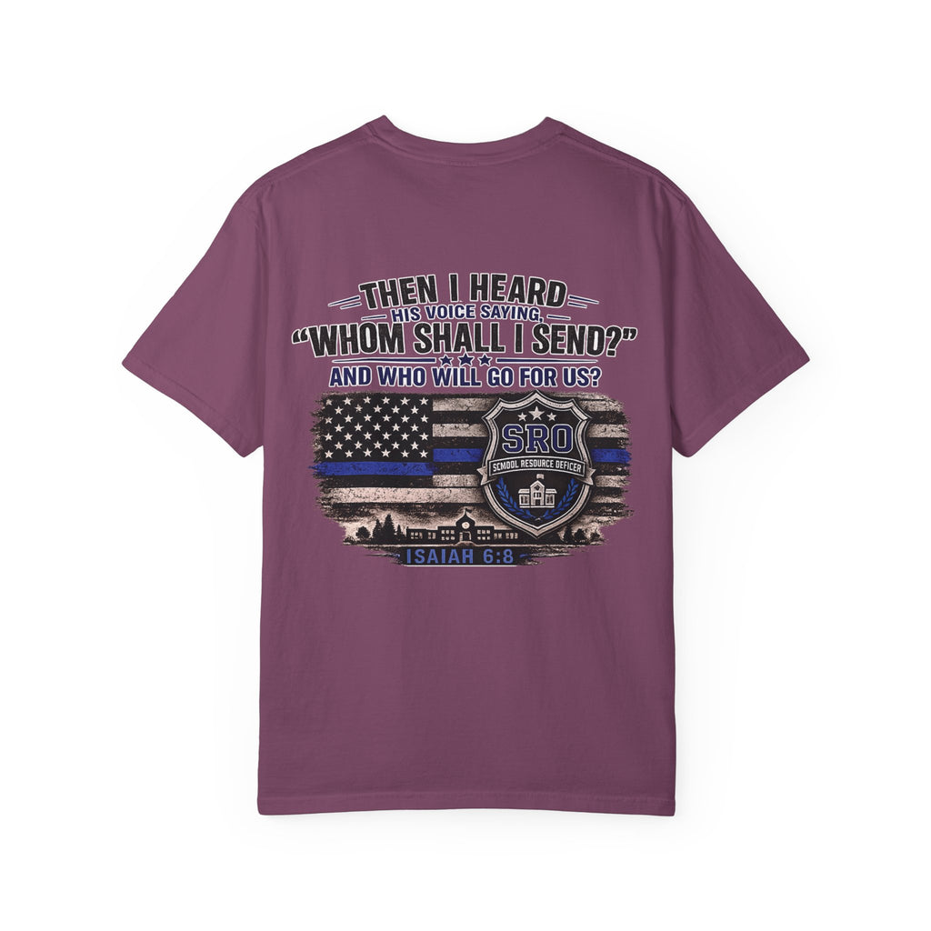 School Resource Officer Tribute T-Shirt — "SRO"