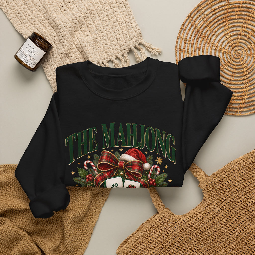 Mahjong Social Club Crewneck - CHRISTMAS