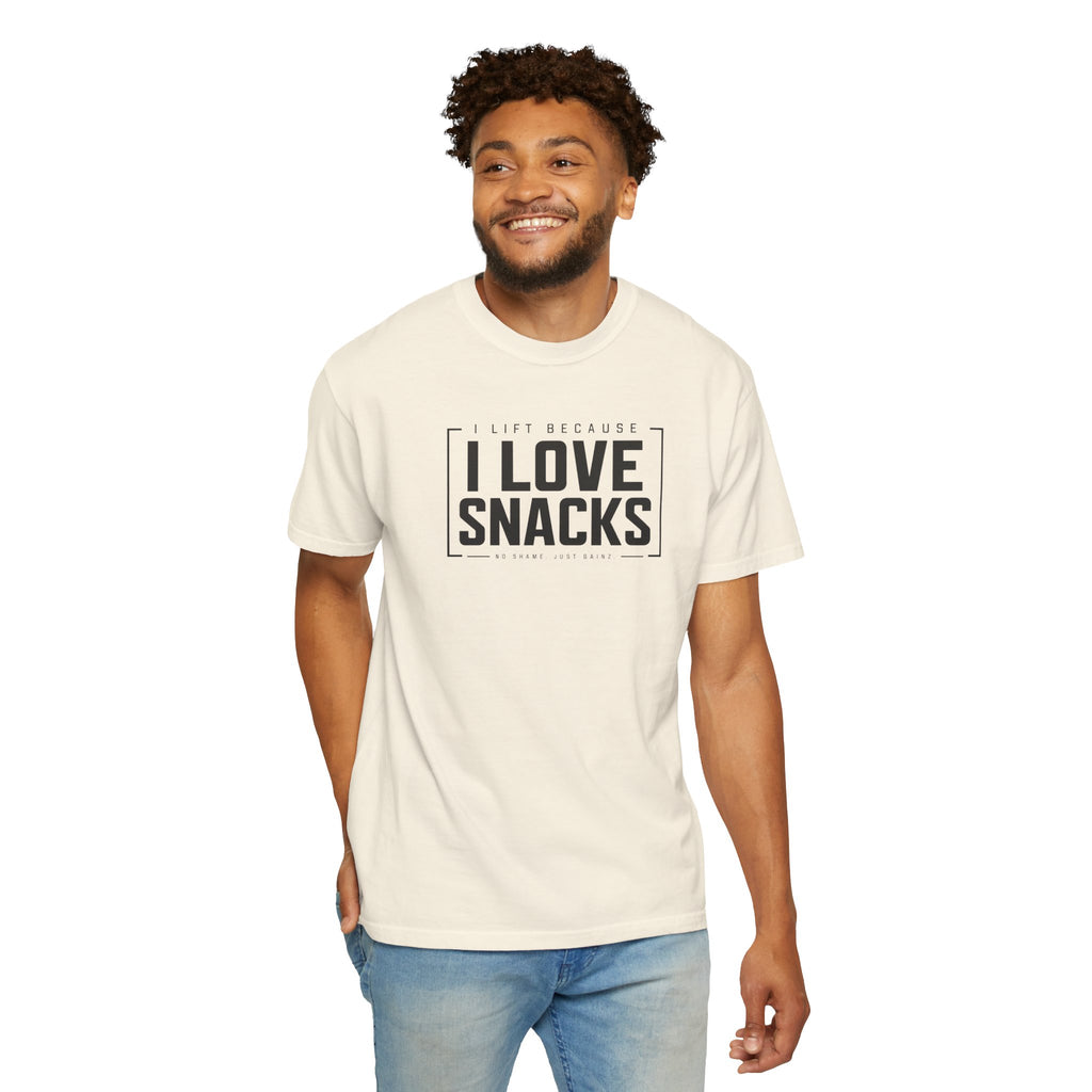 I Lift Because I Love Snacks TShirt