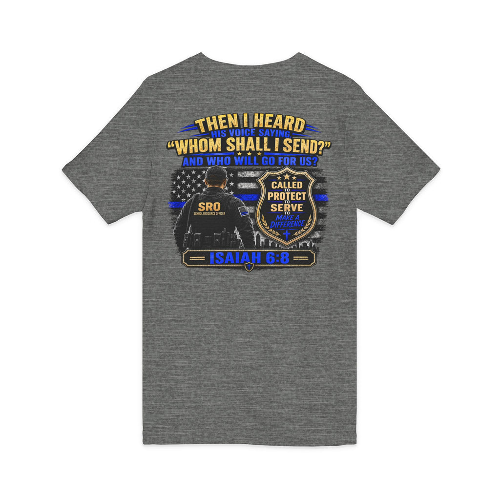 SPOUSE SRO V-Neck Tee — "Called to Protect"
