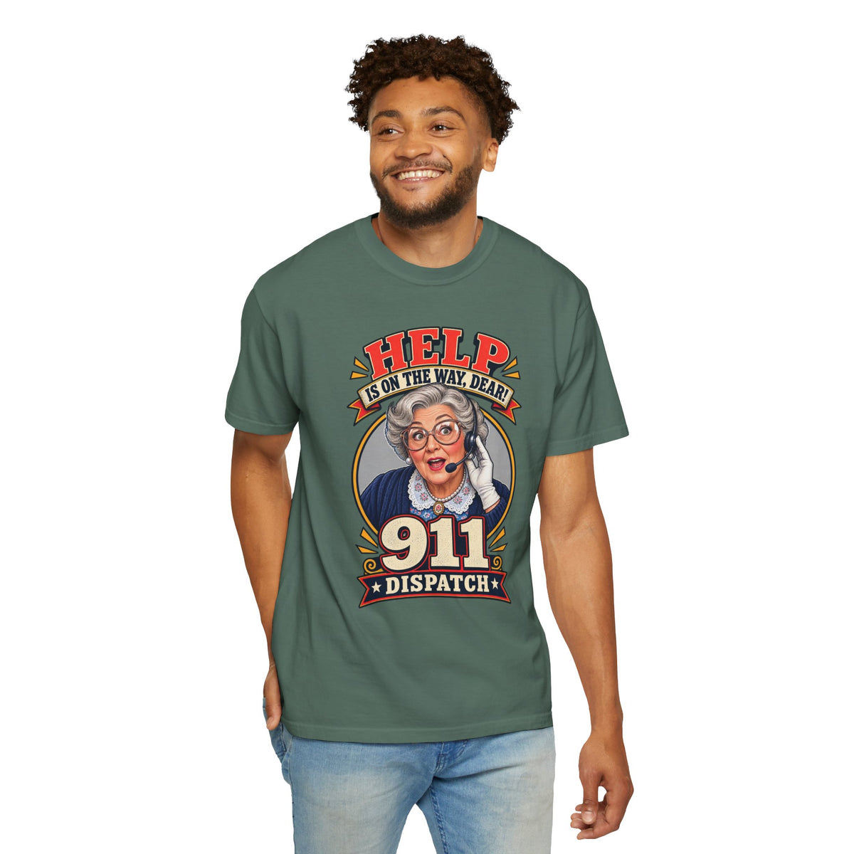 911 Dispatcher Help Is On The Way Dear Tee