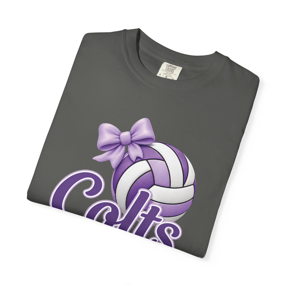 Colts Volleyball Purple Tee