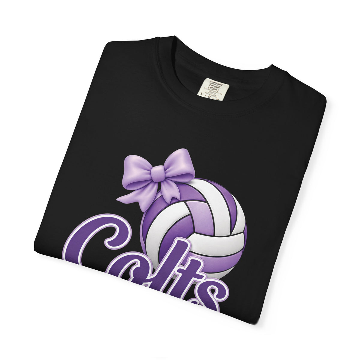 Colts Volleyball Purple Tee