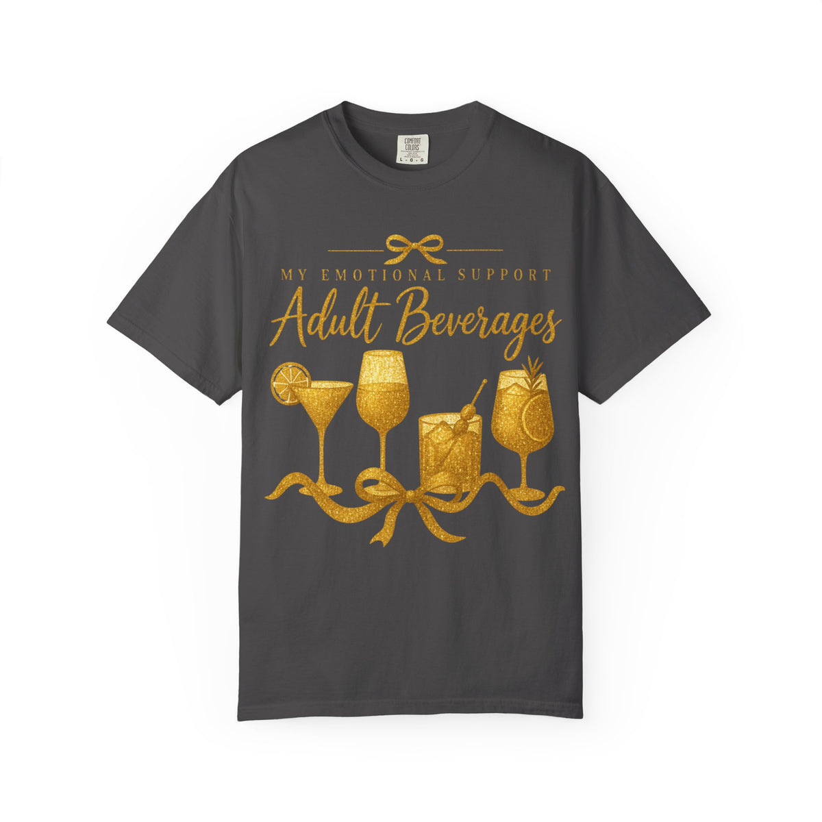 My Emotional Support Drinks Graphic Tee