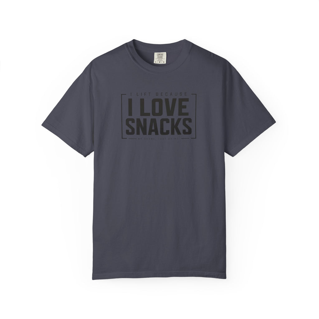 I Lift Because I Love Snacks TShirt