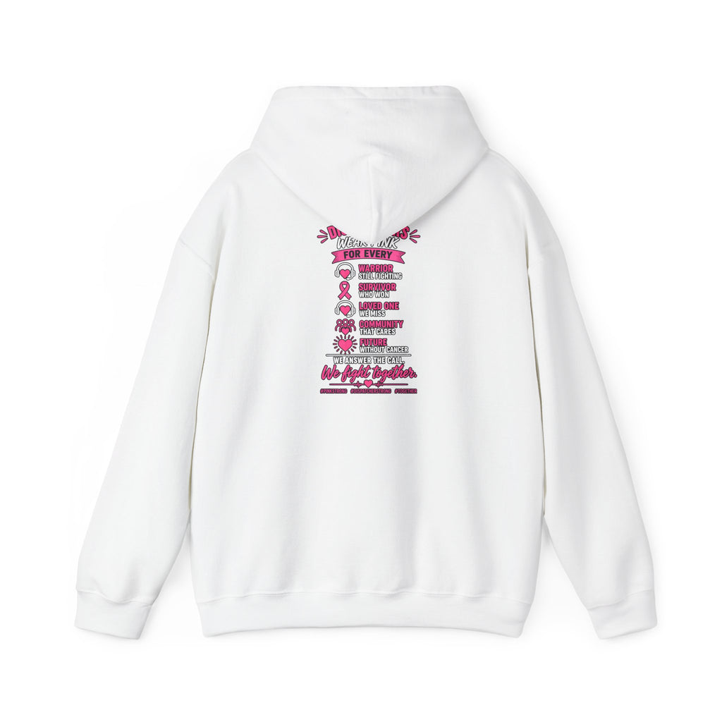Breast Cancer Support 911 Dispatcher Hoodie