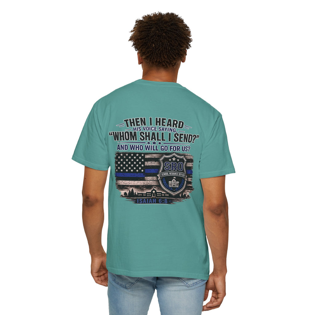 School Resource Officer Tribute T-Shirt — "SRO"